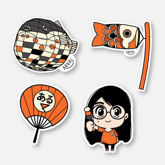 Pack Stickers Iconics